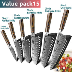 Kitchen knives